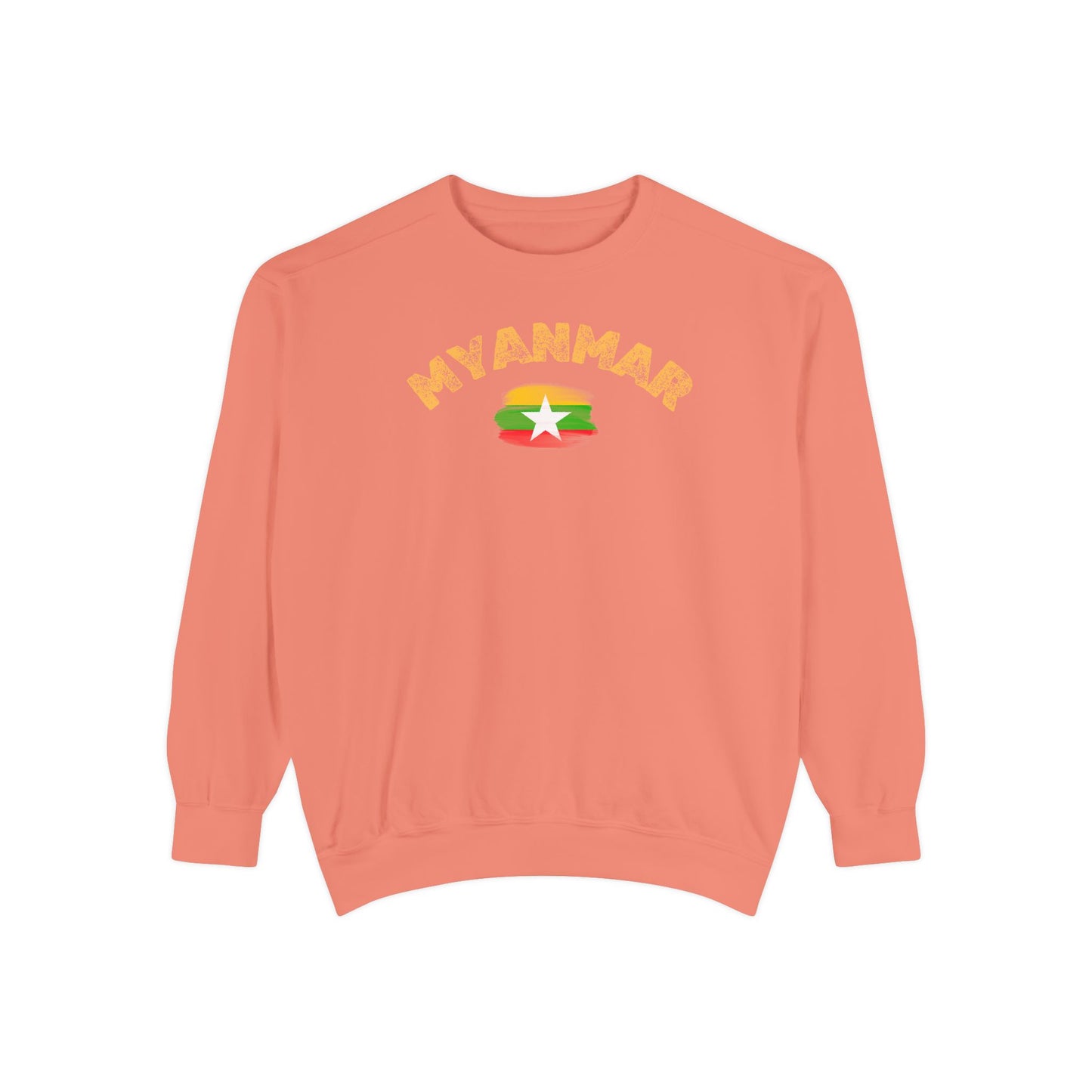 Myanmar Flag Sweatshirt