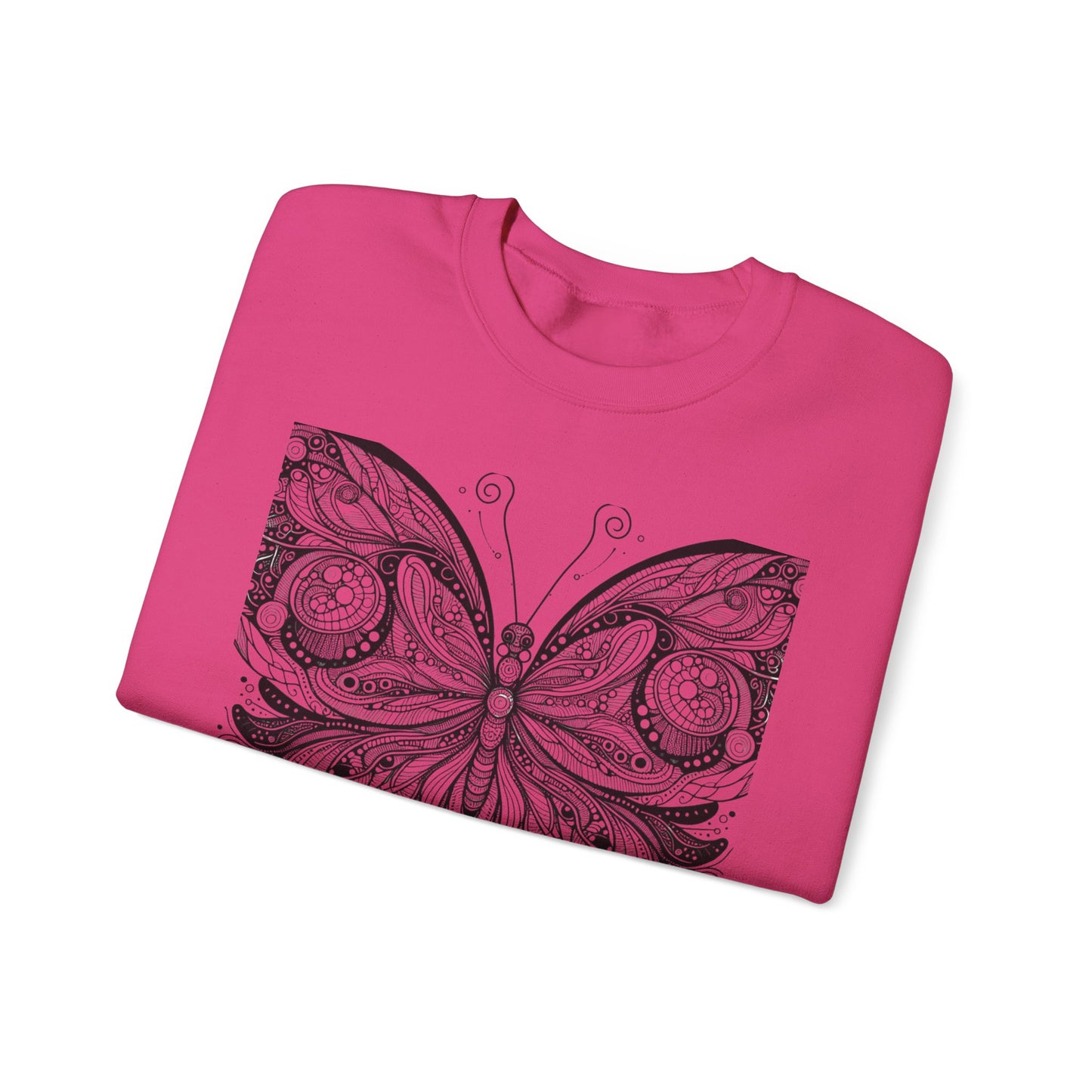 Black Butterfly Sweatshirt