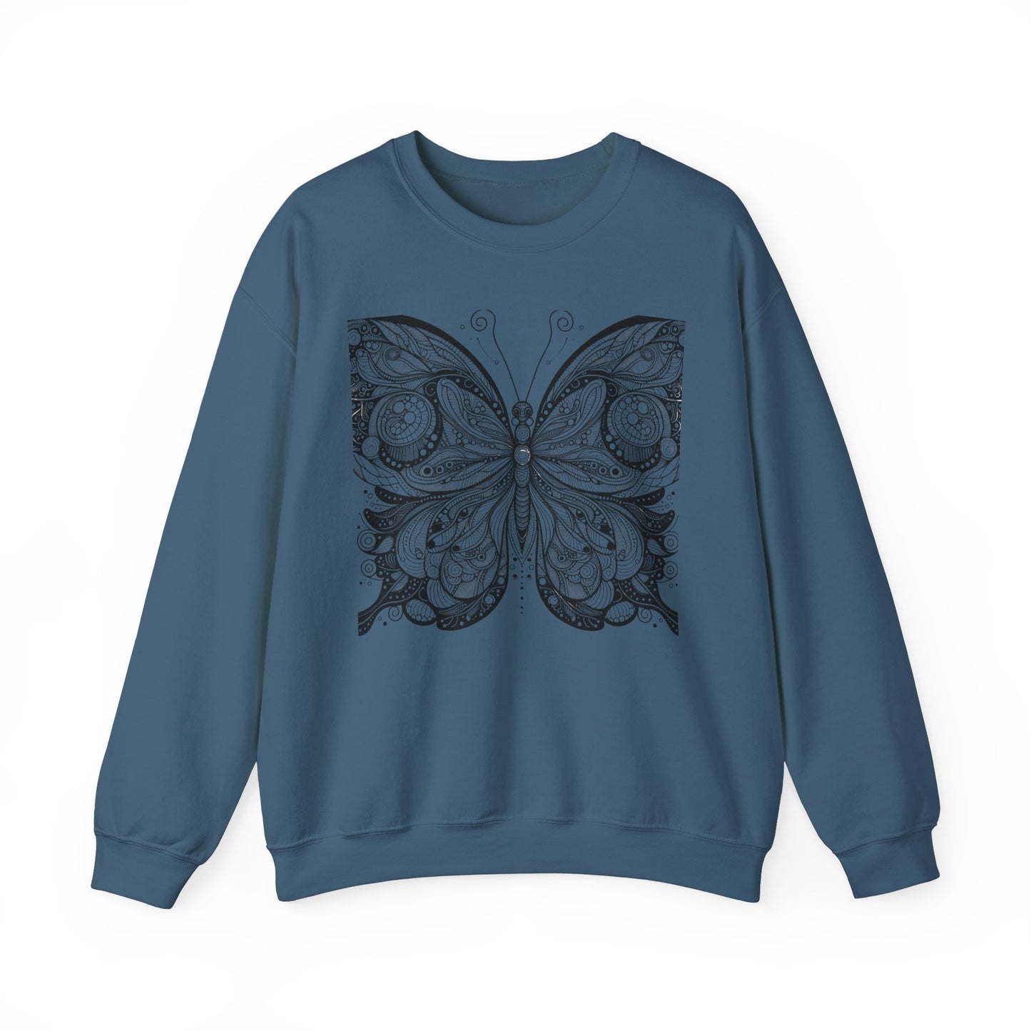 Black Butterfly Sweatshirt