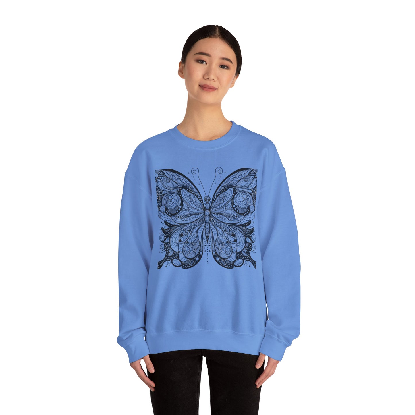 Black Butterfly Sweatshirt