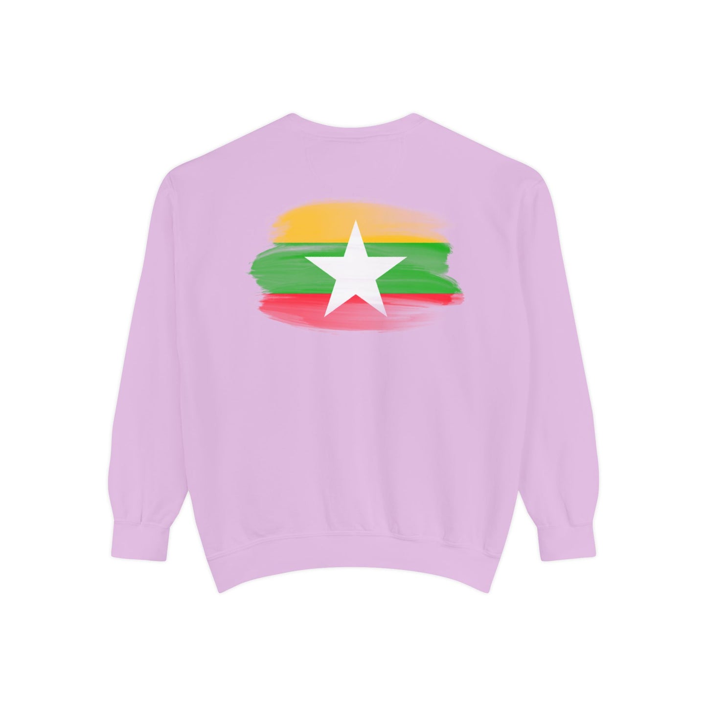 Myanmar Flag Sweatshirt