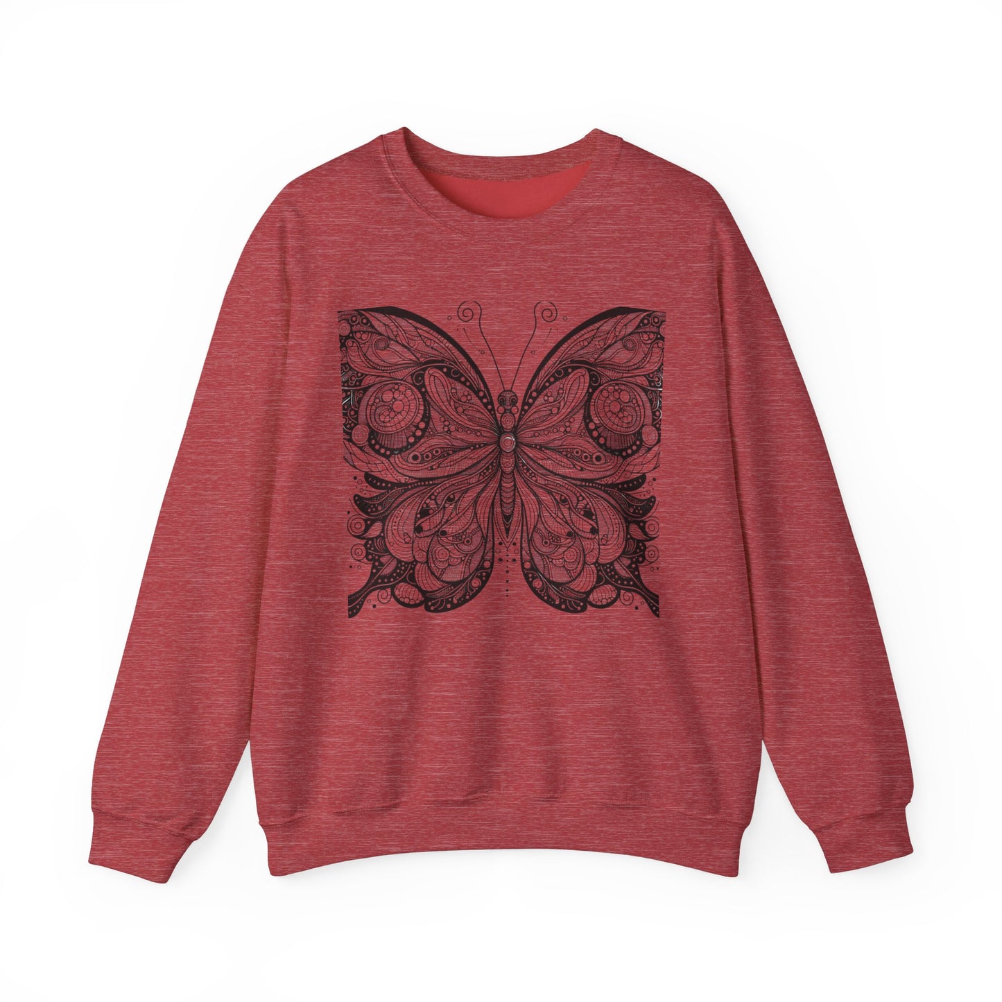 Black Butterfly Sweatshirt