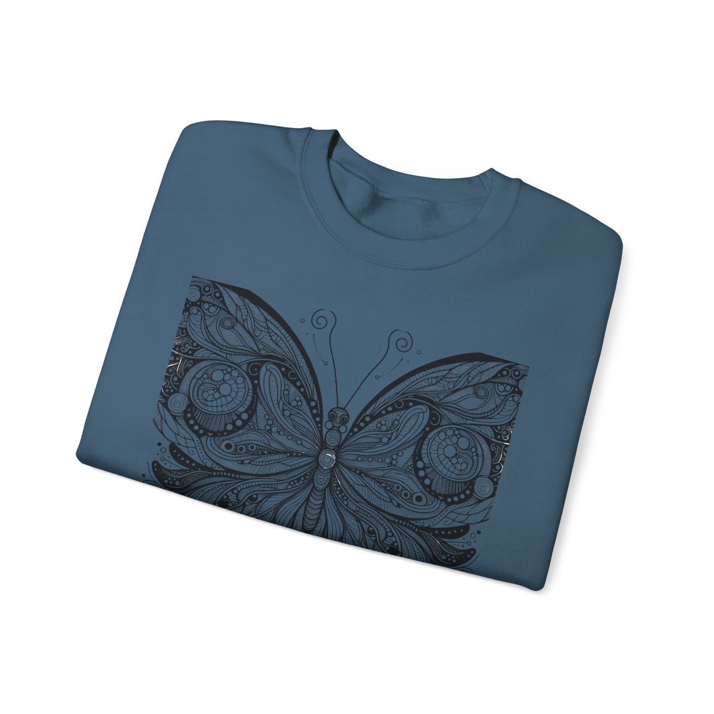 Black Butterfly Sweatshirt