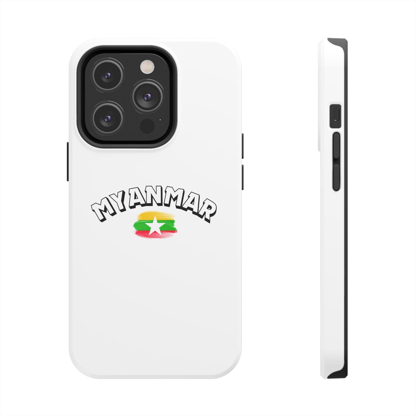 Myanmar Flag Phone Cases