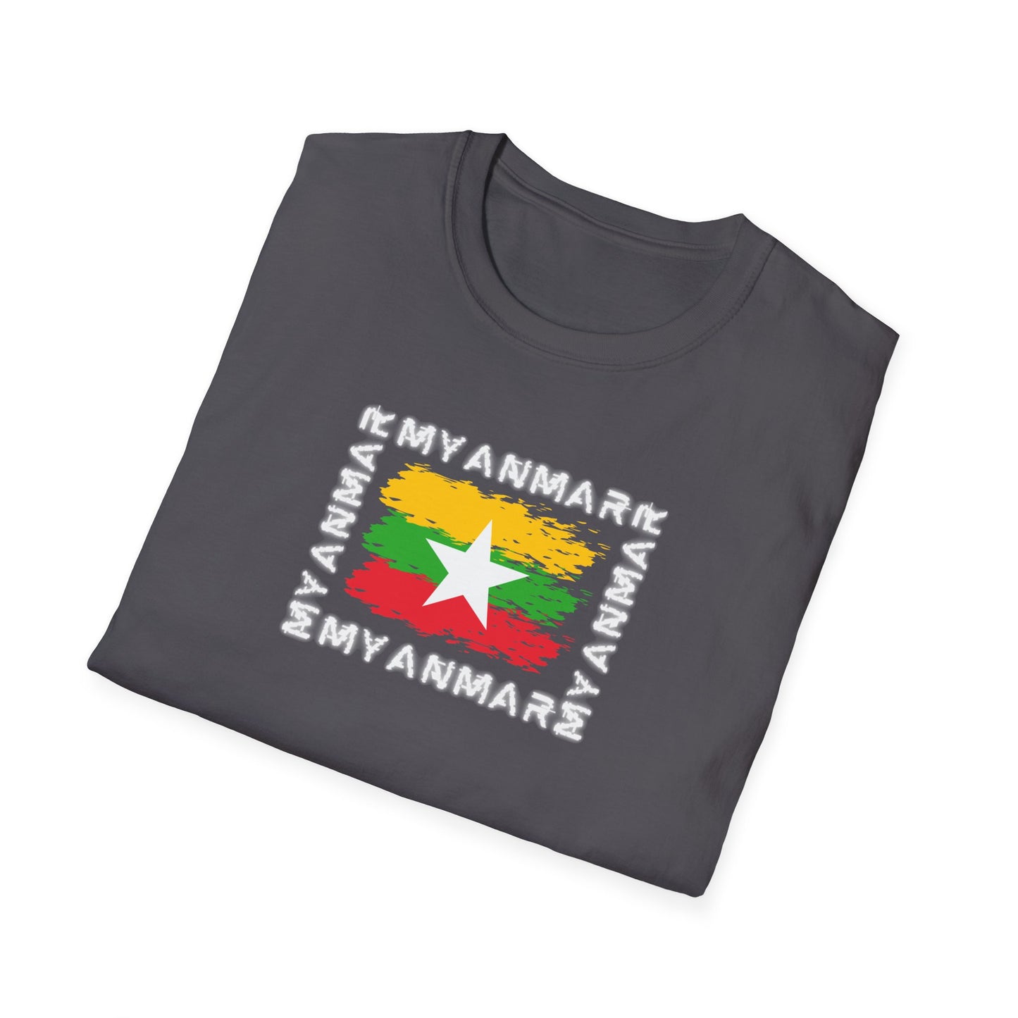 Beautiful Myanmar Flag T-Shirt