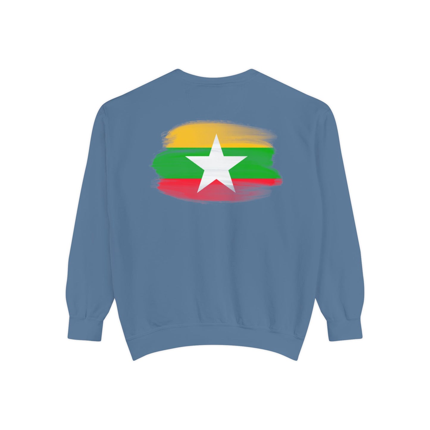 Myanmar Flag Sweatshirt