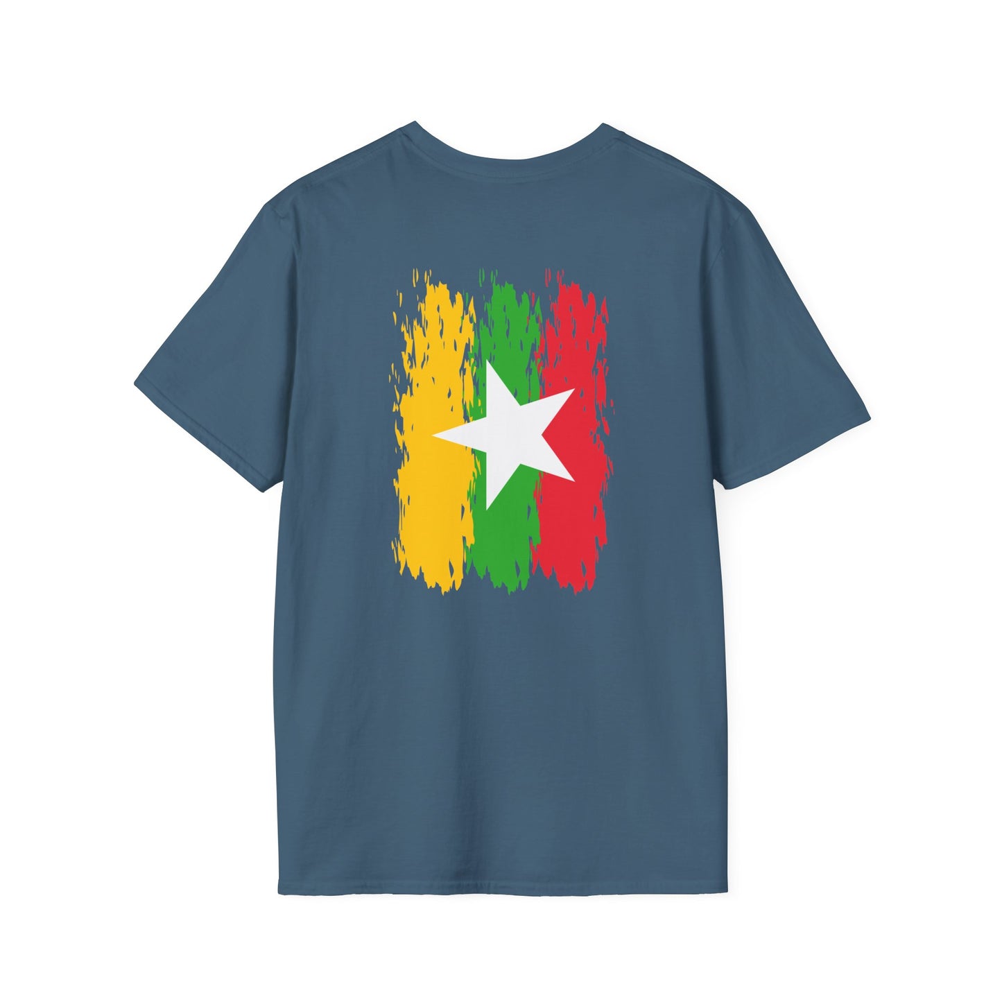 Beautiful Myanmar Flag T-Shirt