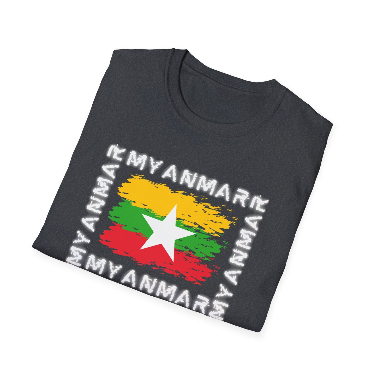 Beautiful Myanmar Flag T-Shirt