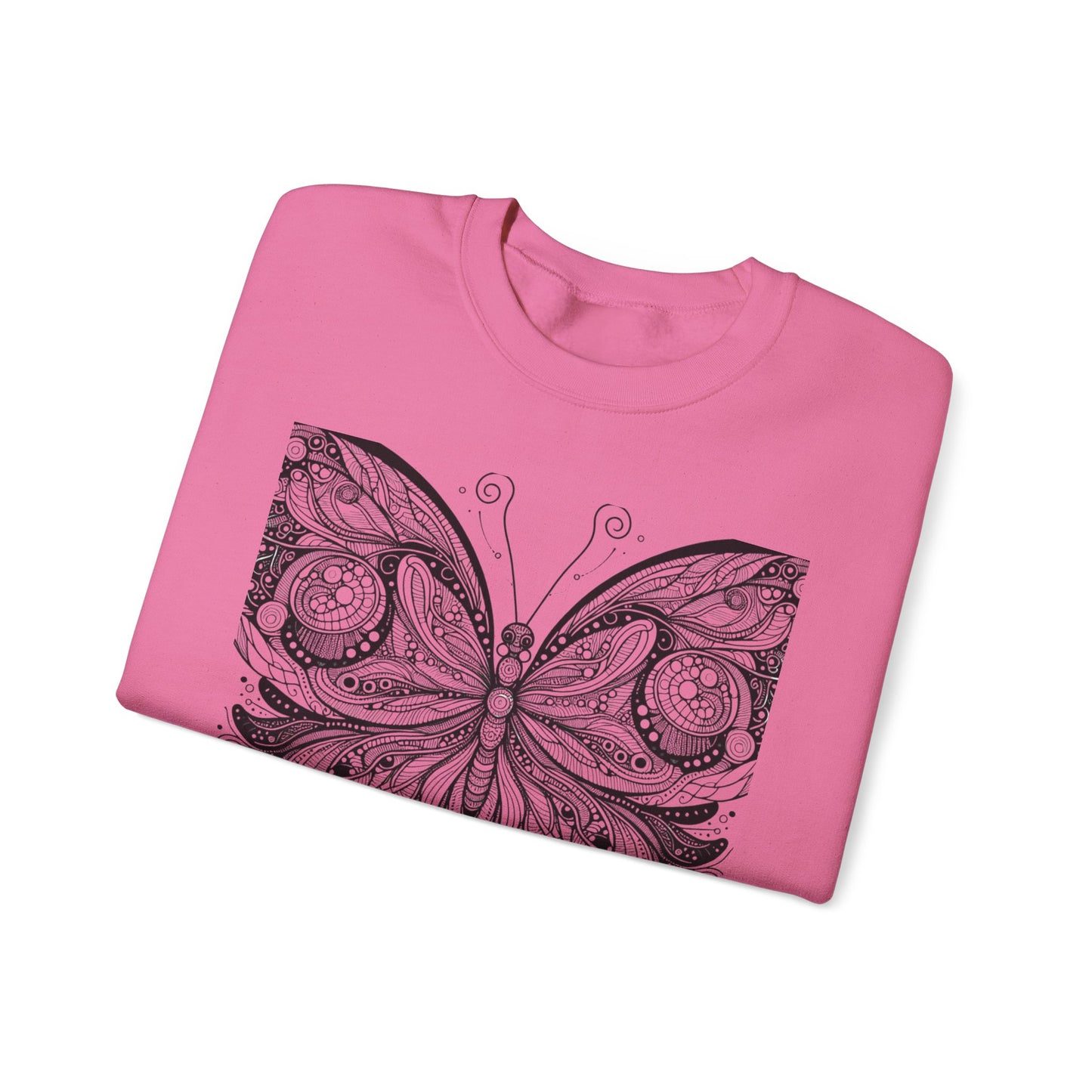 Black Butterfly Sweatshirt