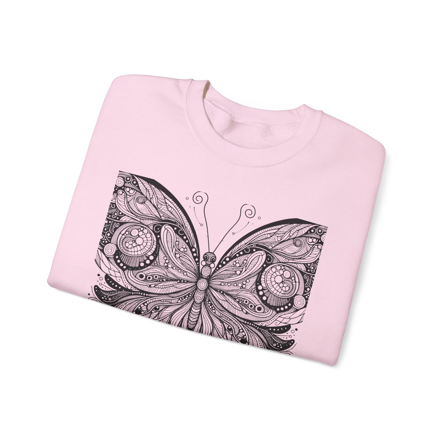 Black Butterfly Sweatshirt