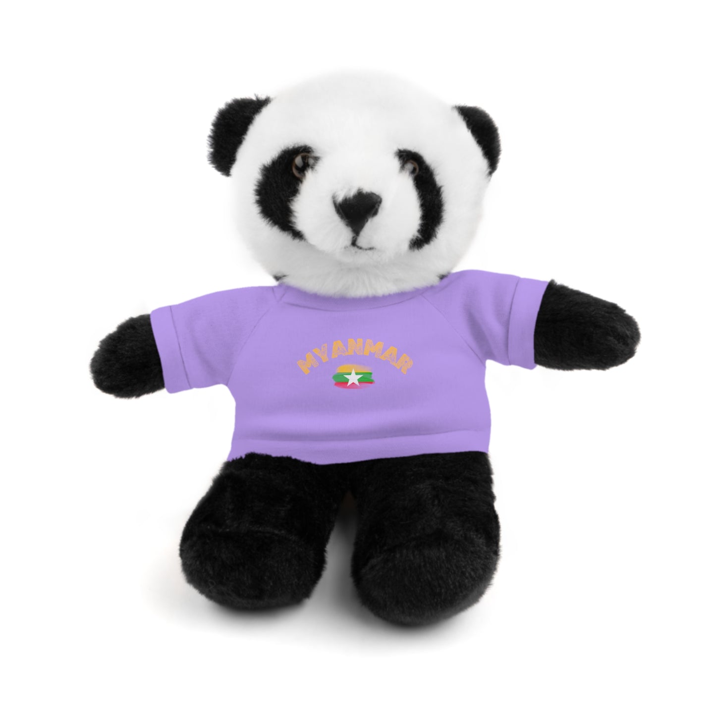 Stuffed Animals with Myanmar Flag Tee