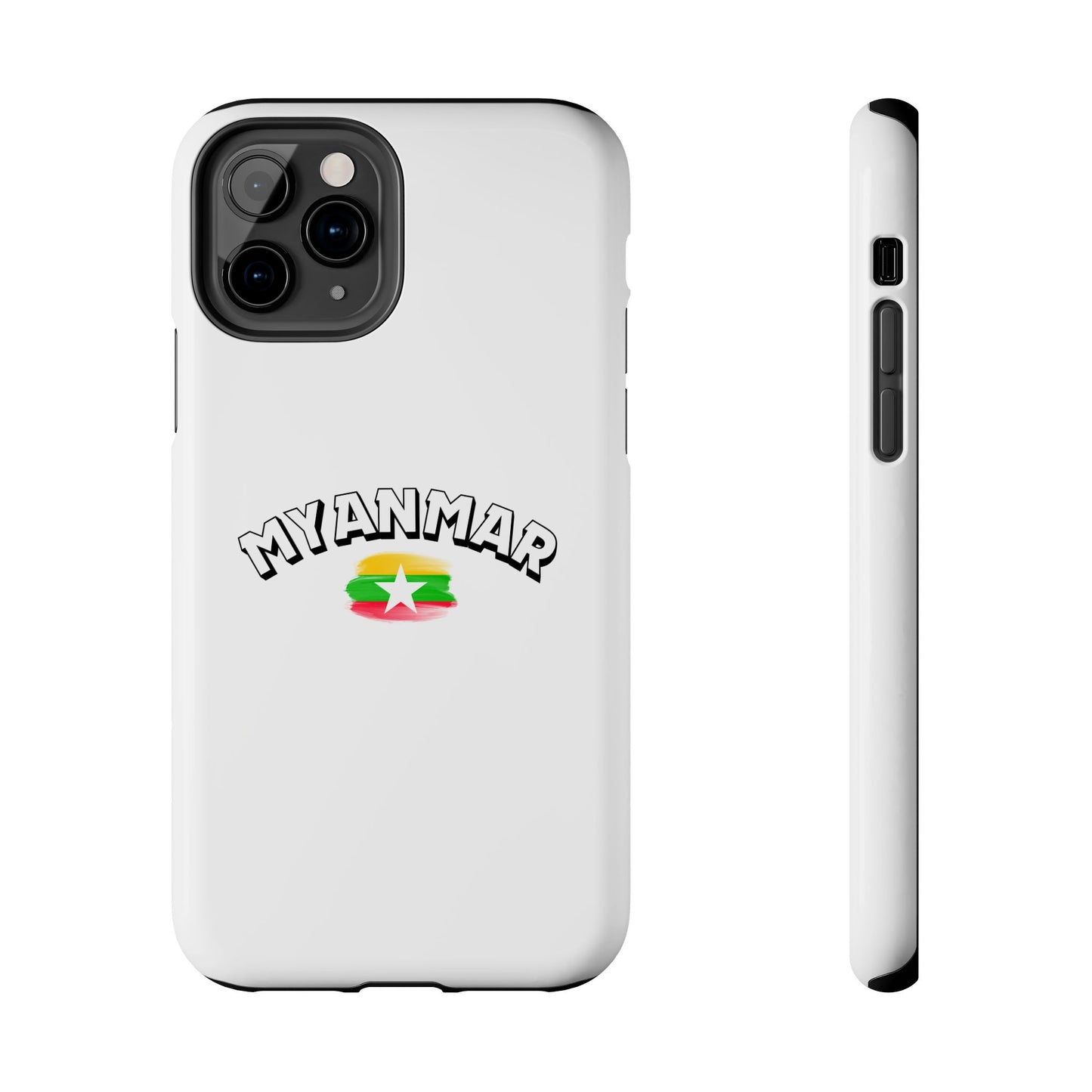 Myanmar Flag Phone Cases