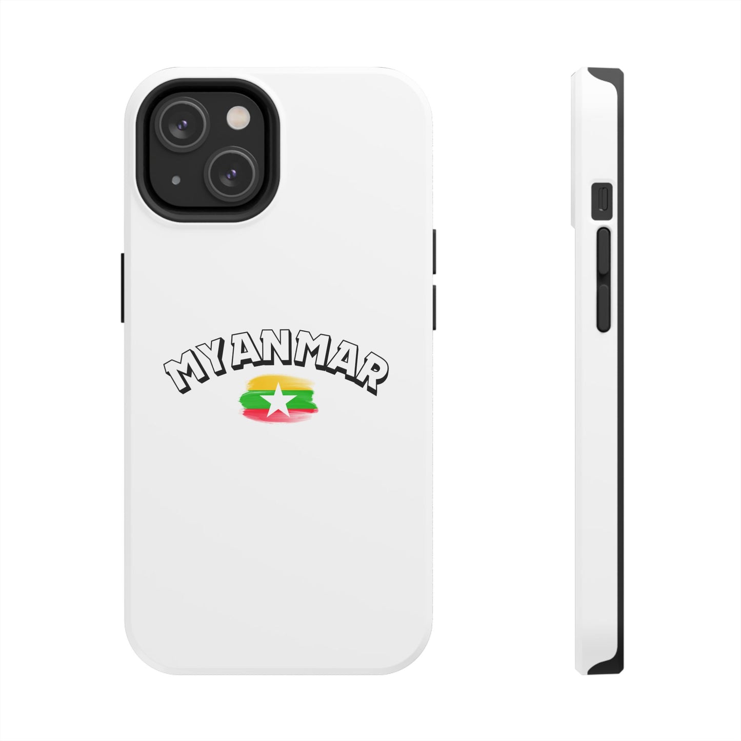 Myanmar Flag Phone Cases