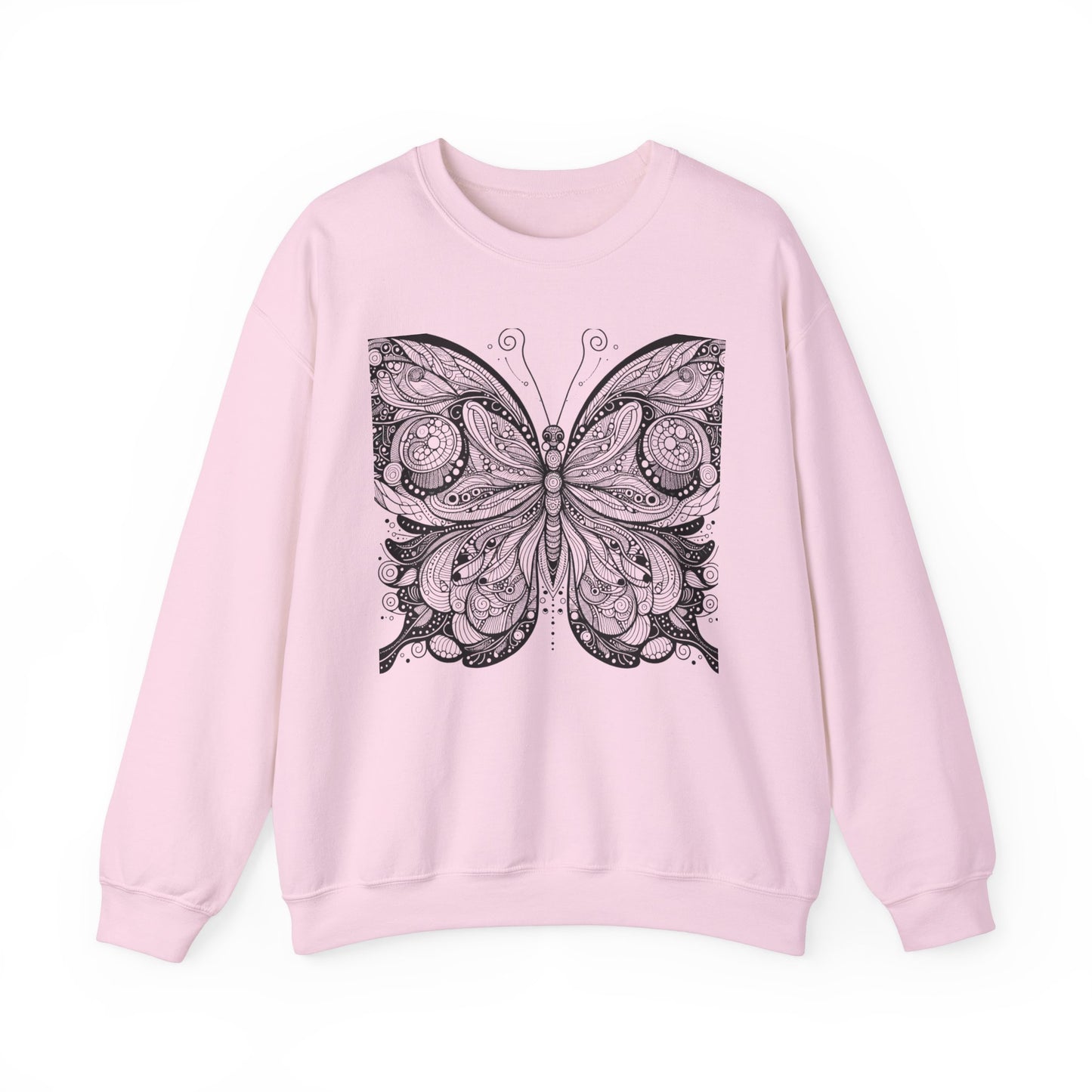 Black Butterfly Sweatshirt