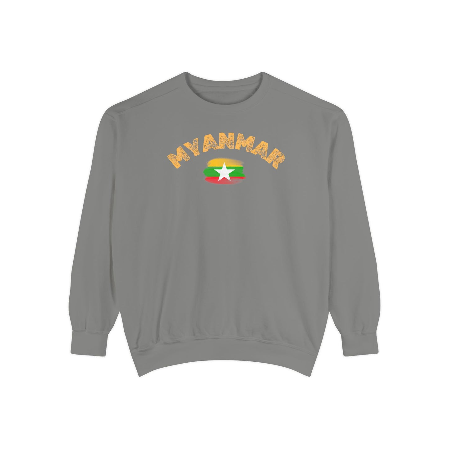 Myanmar Flag Sweatshirt