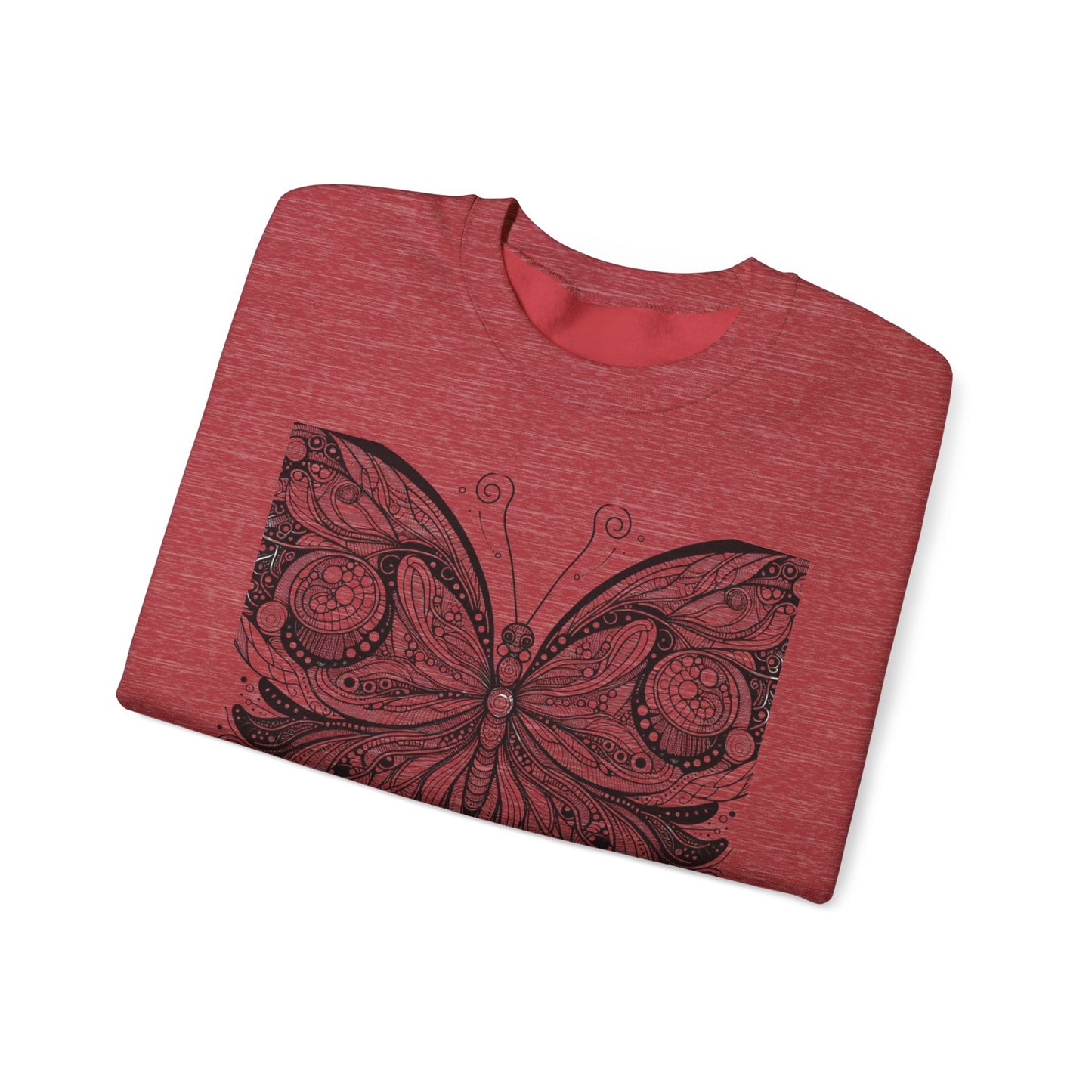 Black Butterfly Sweatshirt