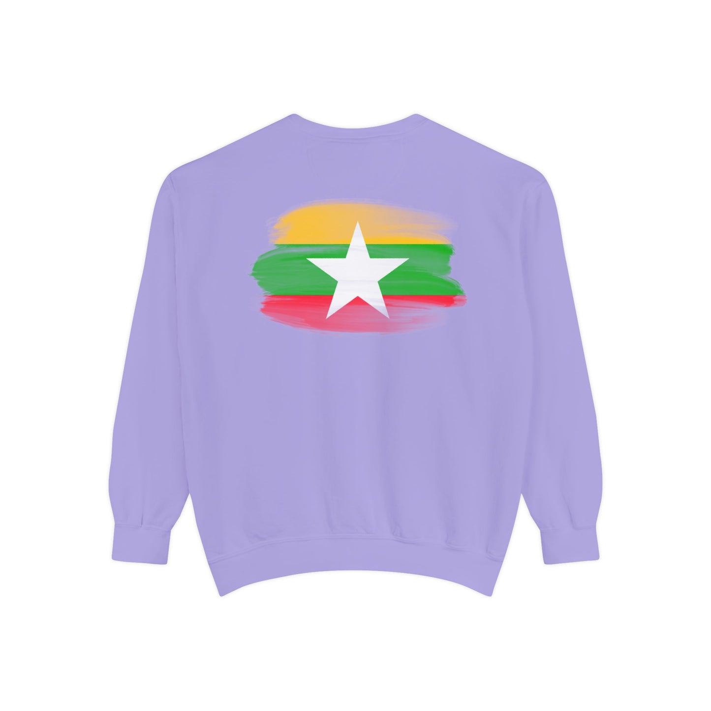 Myanmar Flag Sweatshirt