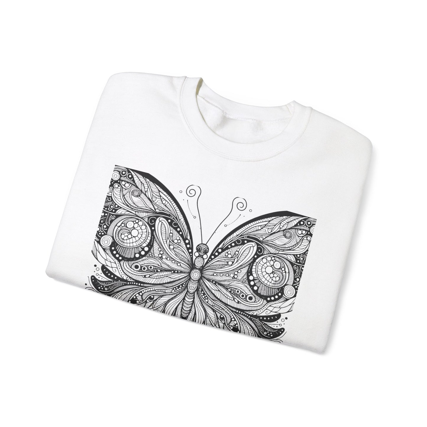 Black Butterfly Sweatshirt