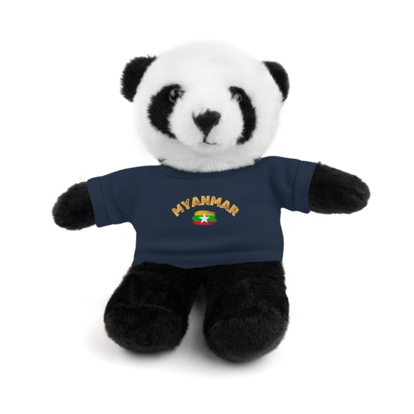 Stuffed Animals with Myanmar Flag Tee