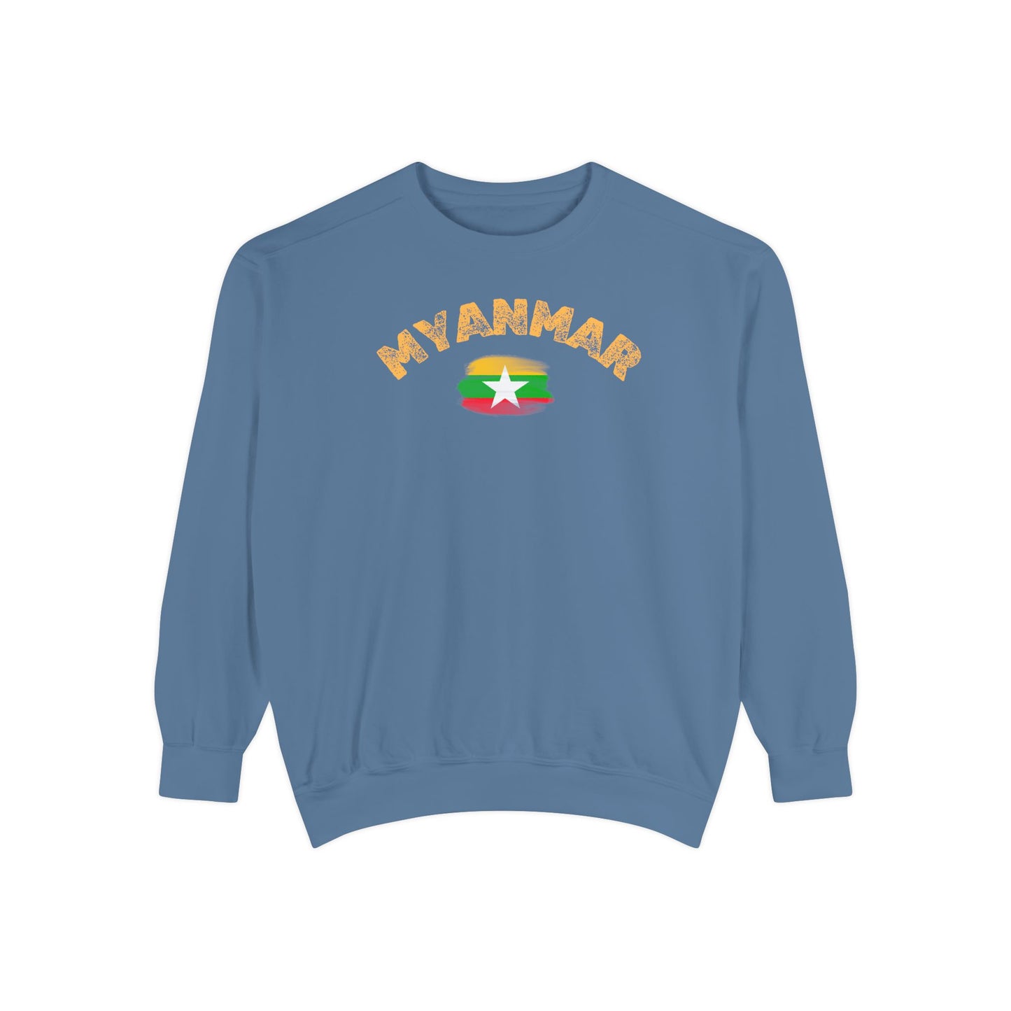 Myanmar Flag Sweatshirt