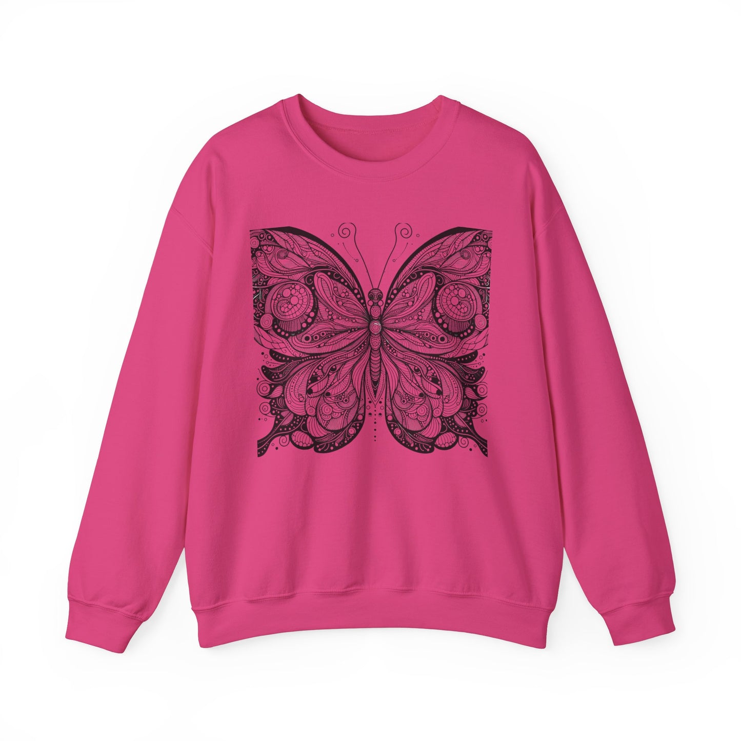 Black Butterfly Sweatshirt