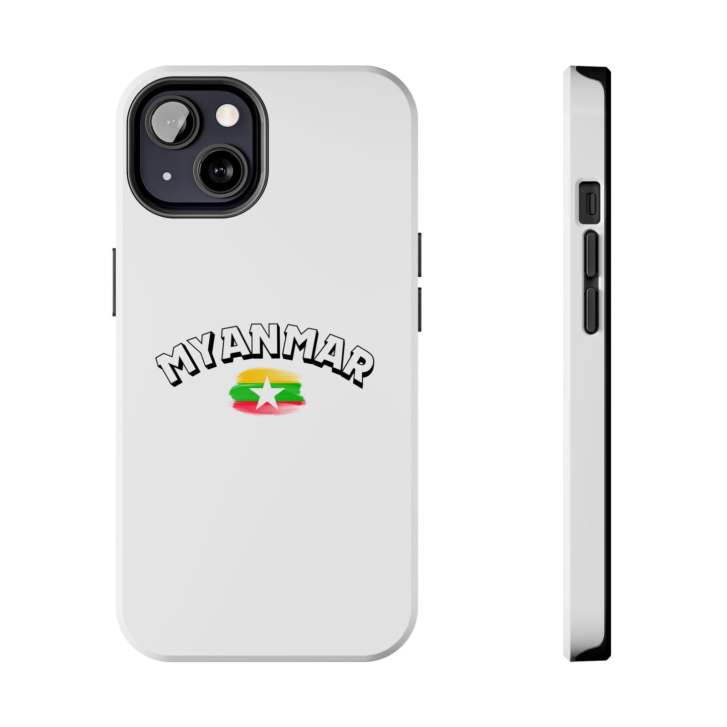 Myanmar Flag Phone Cases